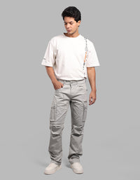 Stone Comfort Straight Fit Stretch Cargo Pants