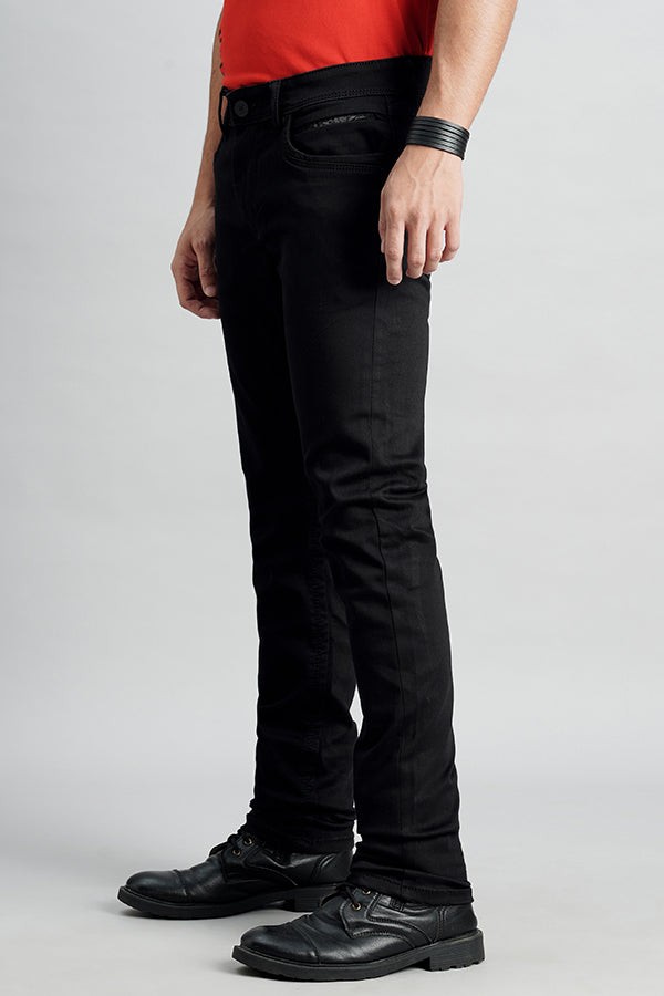 Black_4 5 Pocket Mid-Rise Jeans (Lennon Fit)