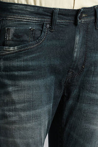Dk Green 5 Pocket Low-Rise Ankle Length Jeans (Springsteen Fit)