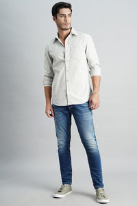 Med Blue 5 Pocket Low-Rise Ankle Length Jeans (Springsteen Fit)