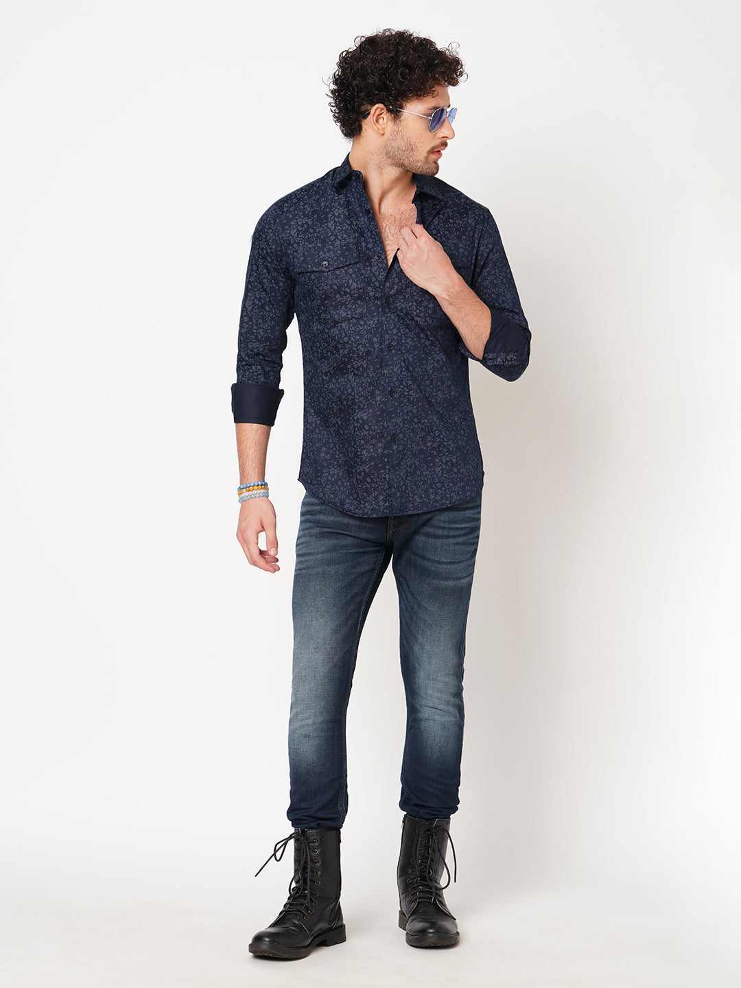 Dk Blue 5 Pocket Mid-Rise Jeans (Lennon)