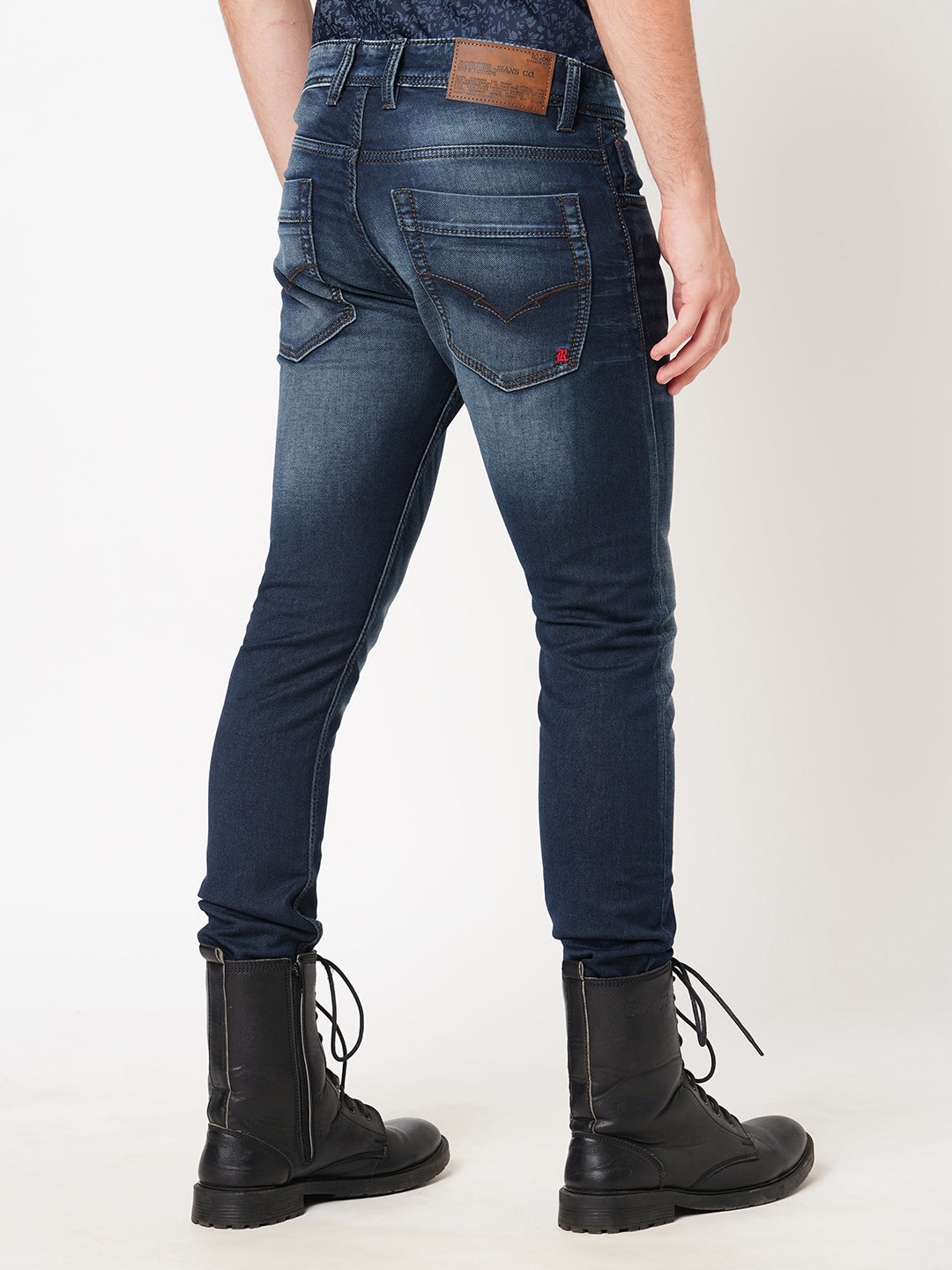 Dk Blue 5 Pocket Mid-Rise Jeans (Lennon)