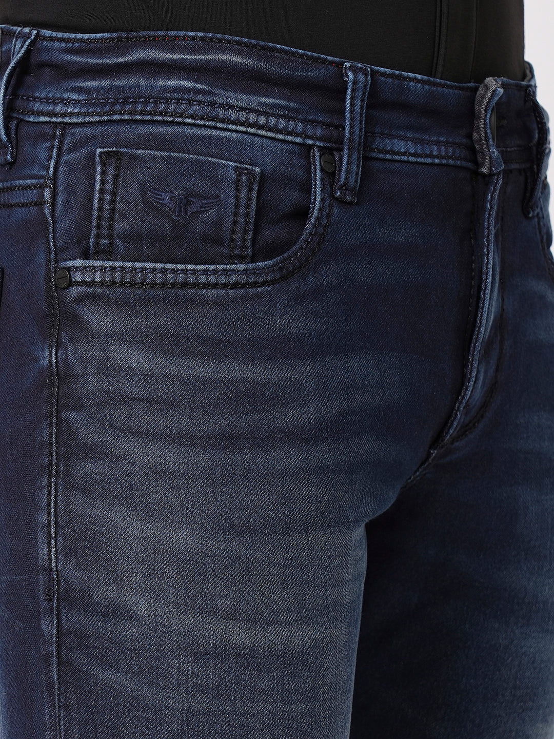 Dk Blue 5 Pocket Mid-Rise Jeans (Lennon)