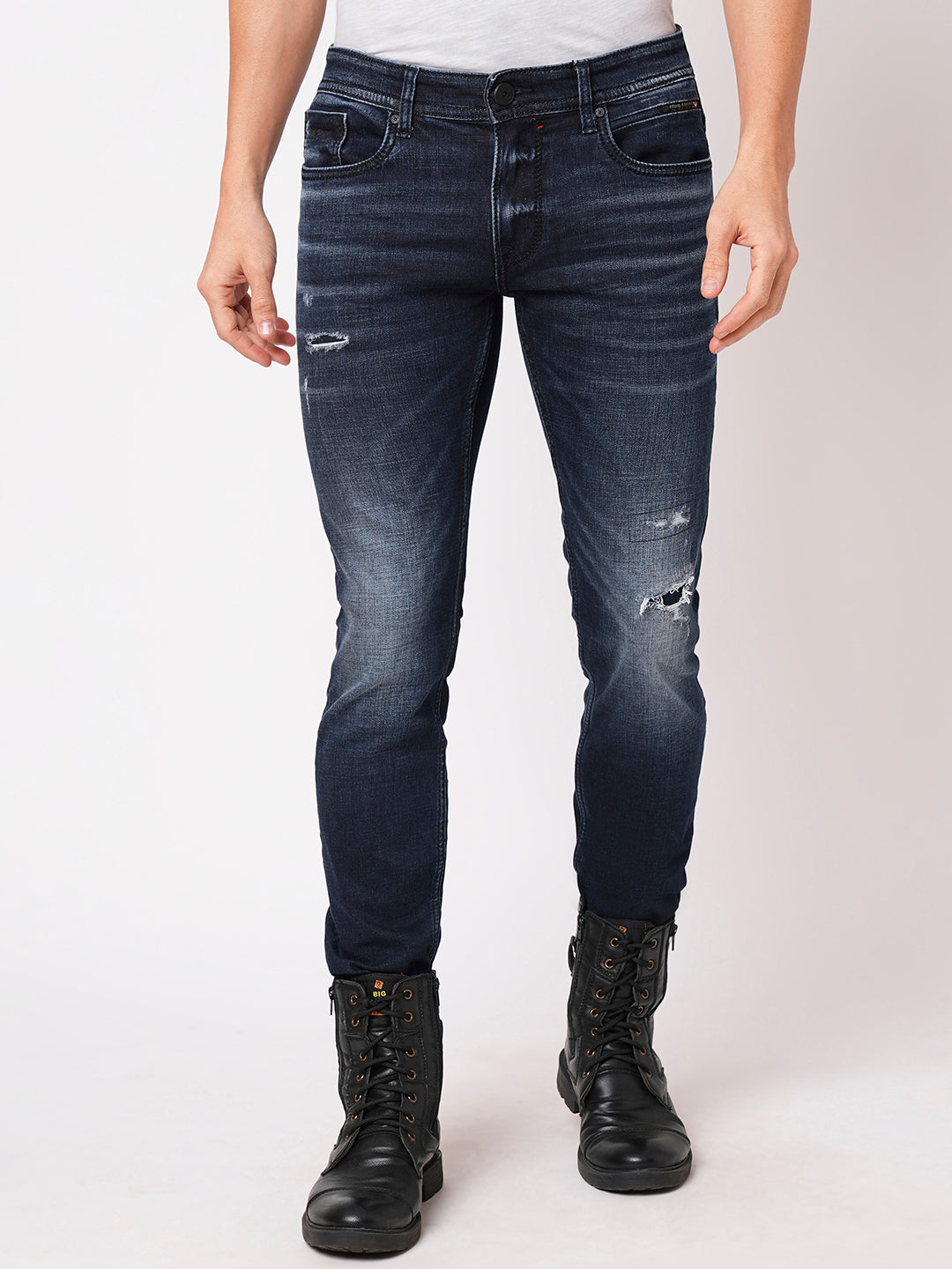 Dk Blue 5 Pocket Mid-Rise Jeans (Lennon)