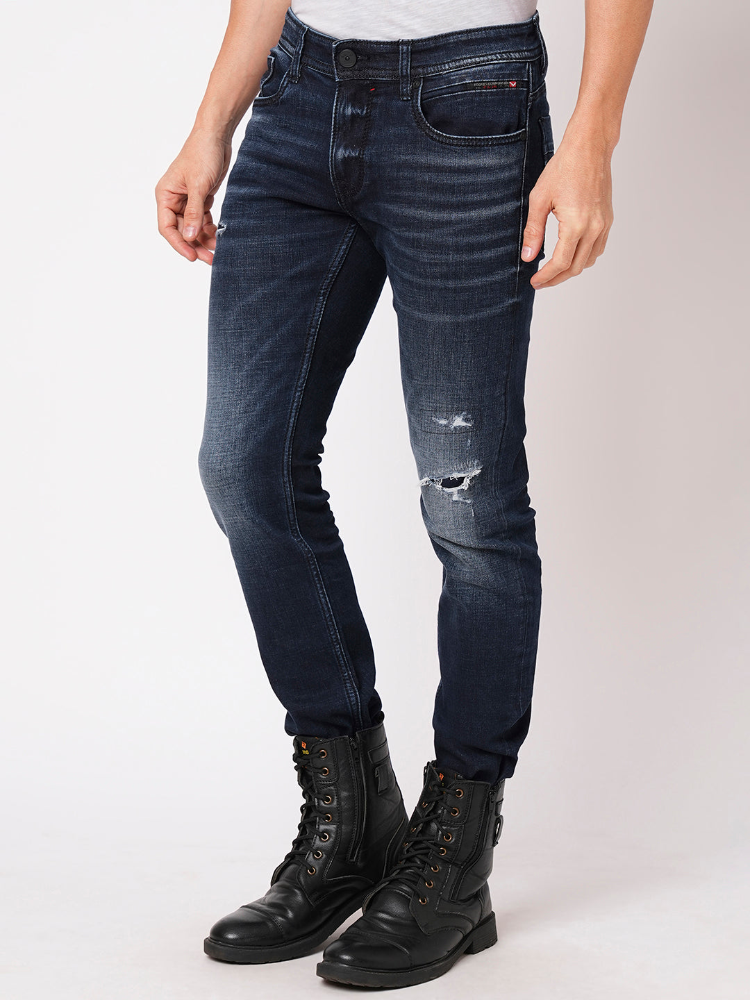 Dk Blue 5 Pocket Mid-Rise Jeans (Lennon)