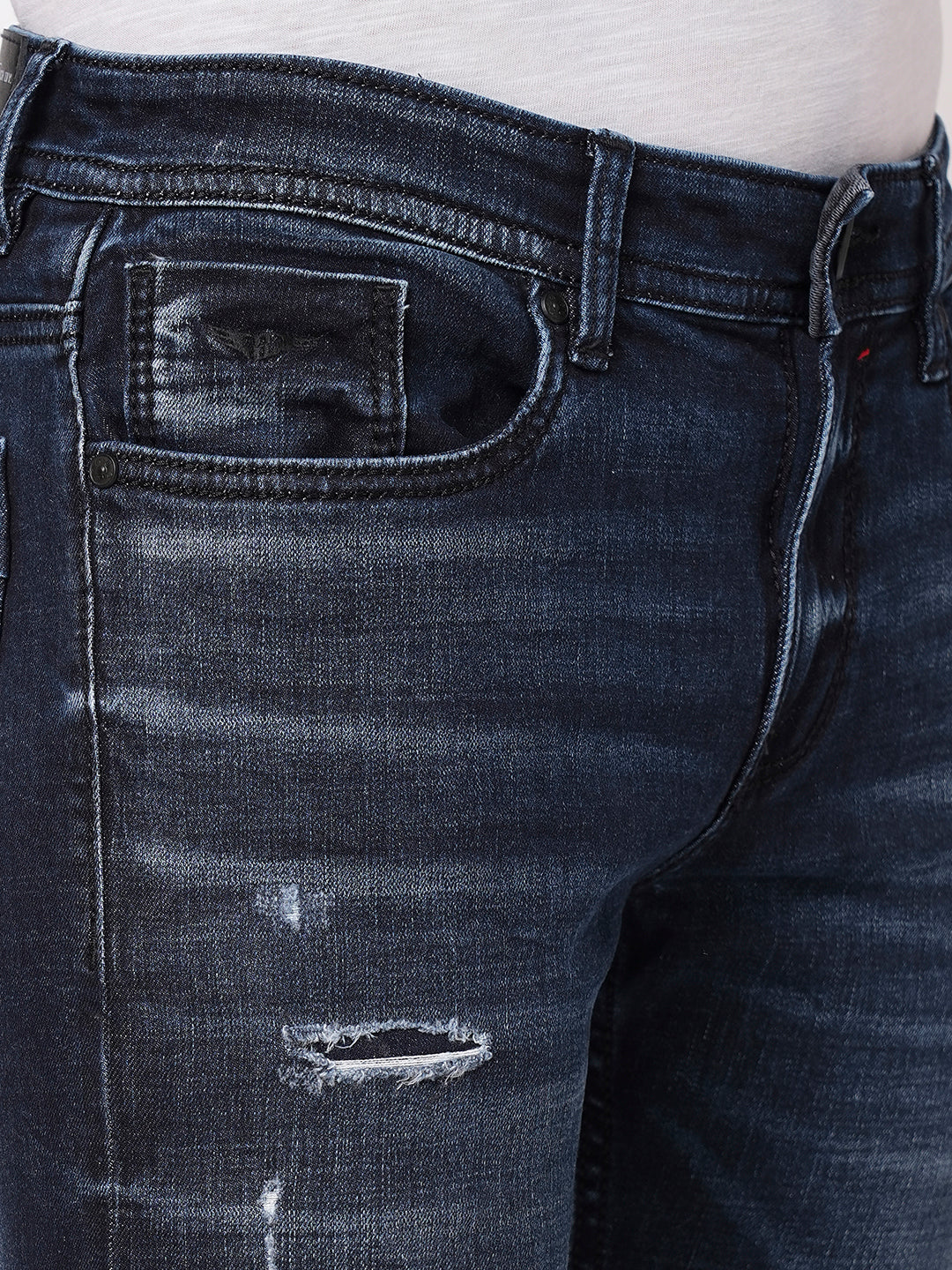 Dk Blue 5 Pocket Mid-Rise Jeans (Lennon)