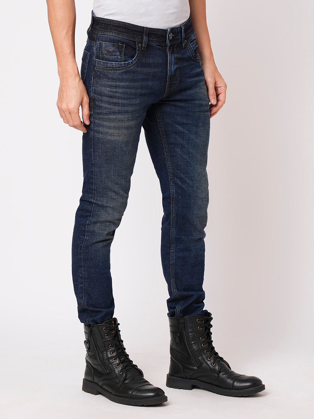 Dk Blue 5 Pocket Mid-Rise Jeans (Lennon)