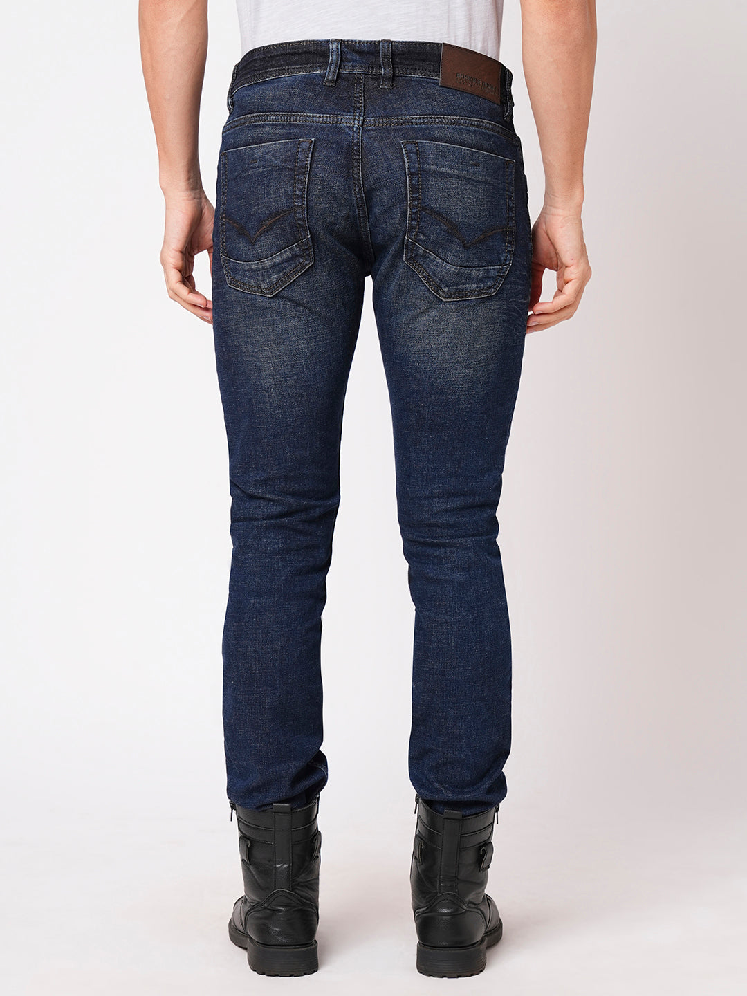 Dk Blue 5 Pocket Mid-Rise Jeans (Lennon)