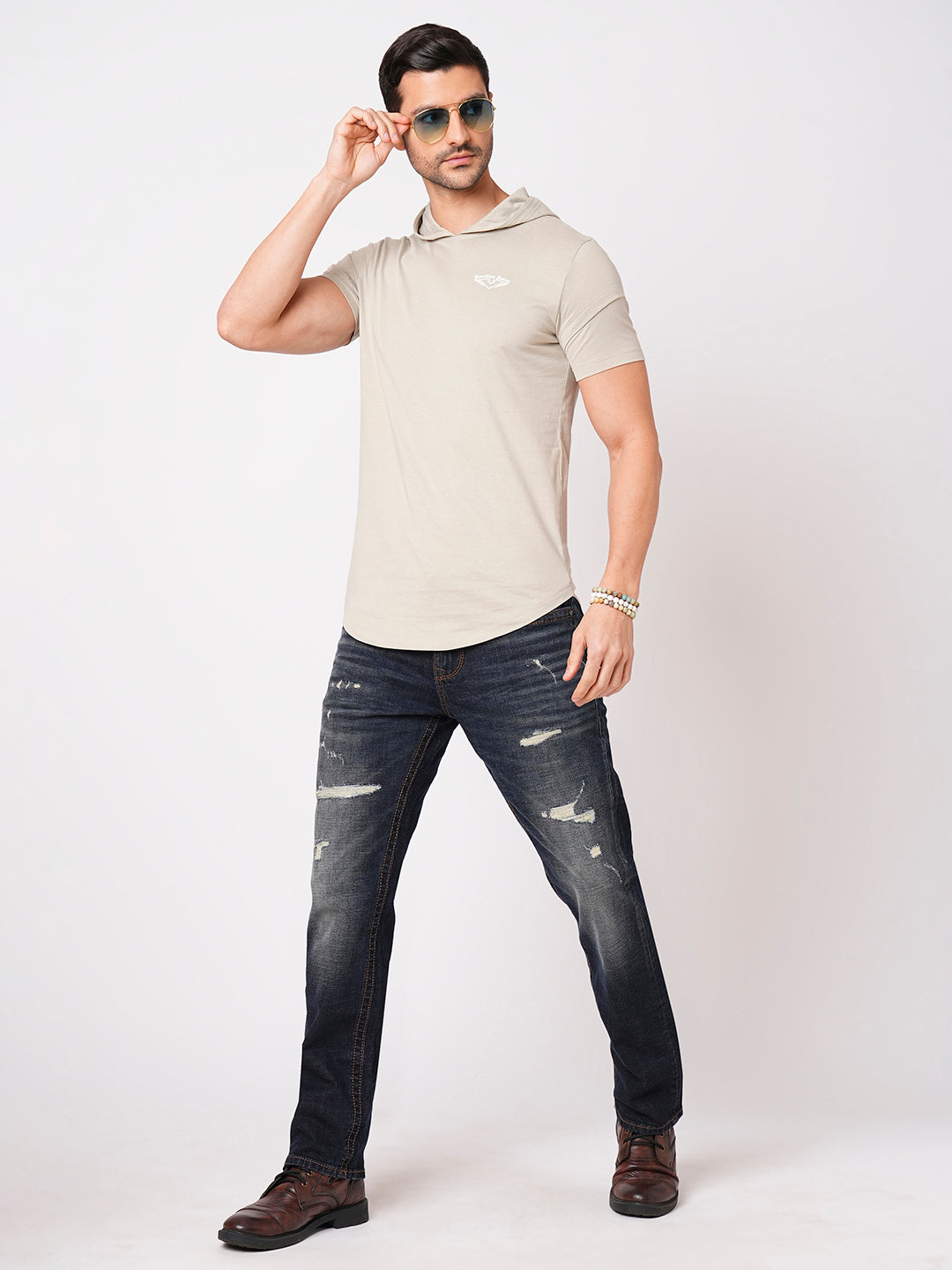 Dk Blue 5 Pocket Midrise, Comfort And Streight Fit Jeans (Jesse Fit)