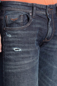 Dk Blue 5 Pocket Mid-Rise Jeans (Lennon Fit)
