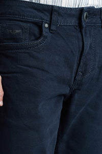 Dk Blue 5 Pocket Midrise, Comfort And Streight Fit Jeans (Jesse Fit)