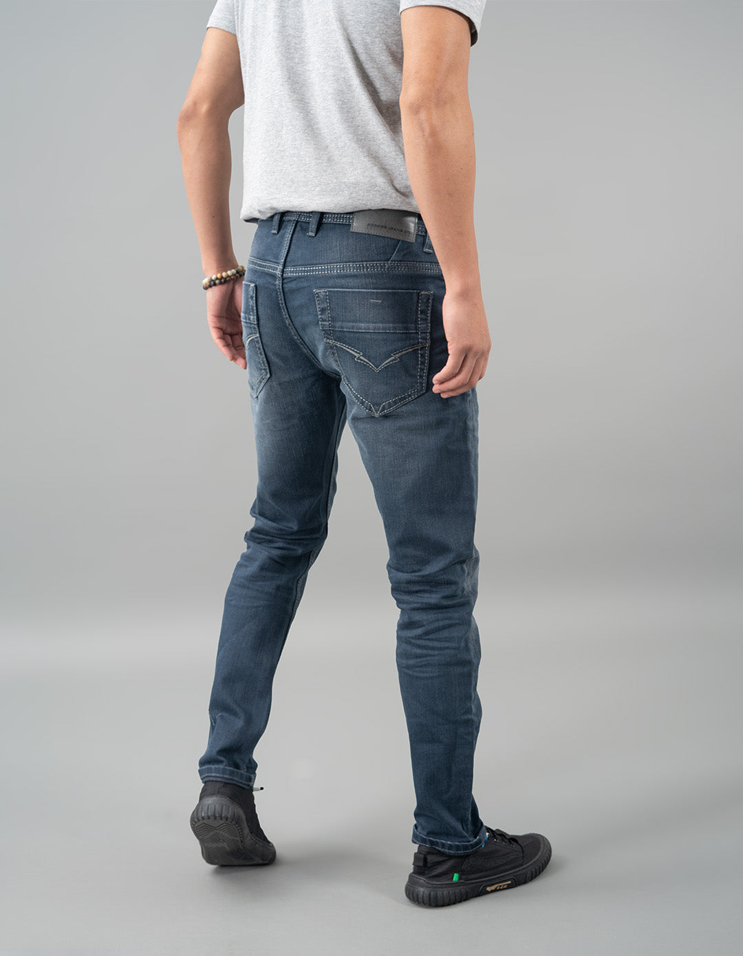 Petrol 5 Pocket Low-Rise Ankle Length Jeans
