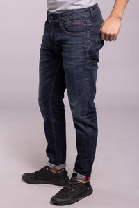 Dk Blue 5 Pocket Low-Rise Ankle Length Jeans