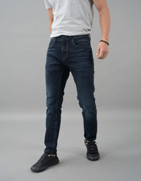 Dk Blue 5 Pocket Low-Rise Ankle Length Jeans