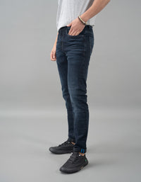 Dk Blue 5 Pocket Low-Rise Ankle Length Jeans