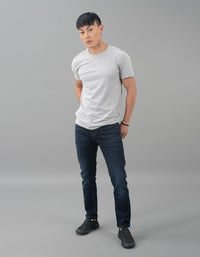 Dk Blue 5 Pocket Low-Rise Ankle Length Jeans