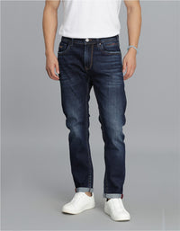 Dk Blue 5 Pocket Low-Rise Ankle Length Jeans