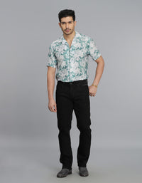 Black 5 Pocket Midrise, Comfort And Straight Fit Jeans