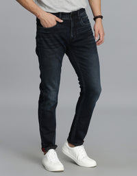 Dk Blue 5 Pocket Low-Rise Ankle Length Jeans