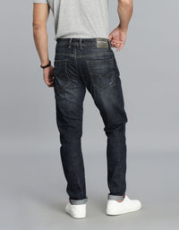 Dk Blue 5 Pocket Low-Rise Ankle Length Jeans
