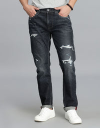 Dk Blue 5 Pocket Low-Rise Ankle Length Jeans
