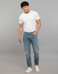 Petrol 5 Pocket Low-Rise Tapered Ankle Length Stretch Jeans