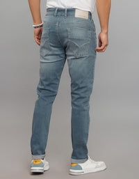 Petrol 5 Pocket Low-Rise Tapered Ankle Length Stretch Jeans