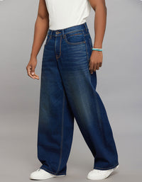 Dark Blue Extra Loose Fit Jeans