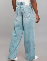 Light Blue Extra Loose Fit Jeans