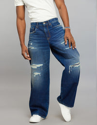 Dark Blue Extra Loose Fit Jeans