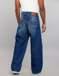 Dark Blue Extra Loose Fit Jeans