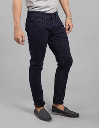Dk Blue 5 Pocket Low-Rise Ankle Length Stretch Jeans