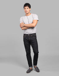 Dk Blue 5 Pocket Low-Rise Ankle Length Stretch Jeans