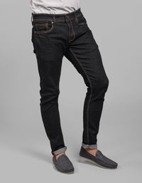 Dk Blue 5 Pocket Low-Rise Ankle Length Stretch Jeans