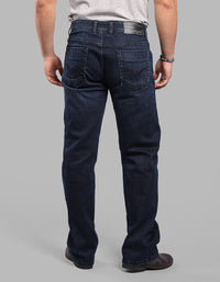 DK BLUE 5 Pocket Midrise Loose Fit Stretch Jeans