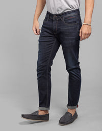 Dk Blue 5 Pocket Low-Rise Ankle Length Stretch Jeans