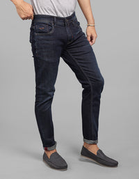 Dk Blue 5 Pocket Low-Rise Ankle Length Stretch Jeans