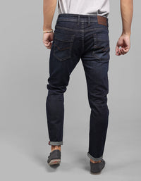 Dk Blue 5 Pocket Low-Rise Ankle Length Stretch Jeans