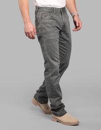 Olive Midrise, Comfort And Straight Fit Stretch Jeans