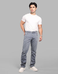Petrol Midrise, Comfort And Straight Fit Stretch Jeans