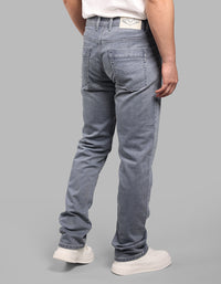 Petrol Midrise, Comfort And Straight Fit Stretch Jeans