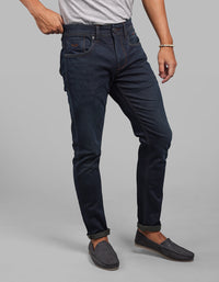 Dk Blue 5 Pocket Low-Rise Ankle Length Stretch Jeans