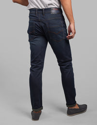Dk Blue 5 Pocket Low-Rise Ankle Length Stretch Jeans