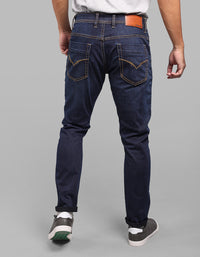 Dk Blue 5 Pocket Low-Rise Ankle Length Stretch Jeans