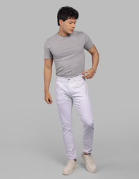 White 5 Pocket Low-Rise Ankle Length Stretch Jeans