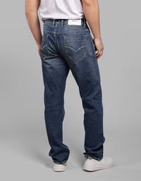 Charcoal 5 Pocket Midrise, Comfort And Straight Fit Stretch Jeans