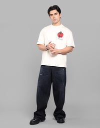 Dk Blue 5 Pocket Extra Loose Fit Jeans