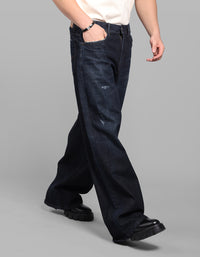 Dk Blue 5 Pocket Extra Loose Fit Jeans
