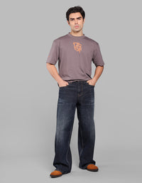 Dark Blue Extra Loose Fit Jeans