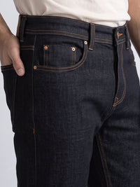 Dark Blue Low-Rise Ankle Length Stretch Jeans